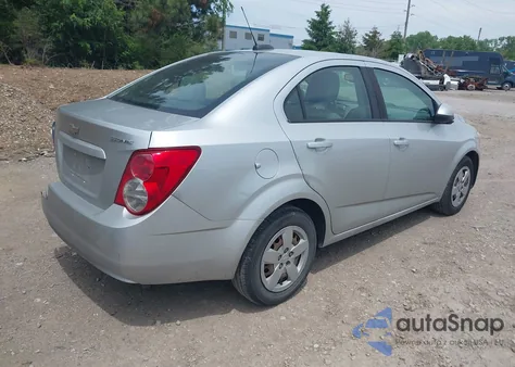 2016 Chevrolet Sonic Ls Auto из США, поврежденный, VIN 1G1JA5SH2G4128012